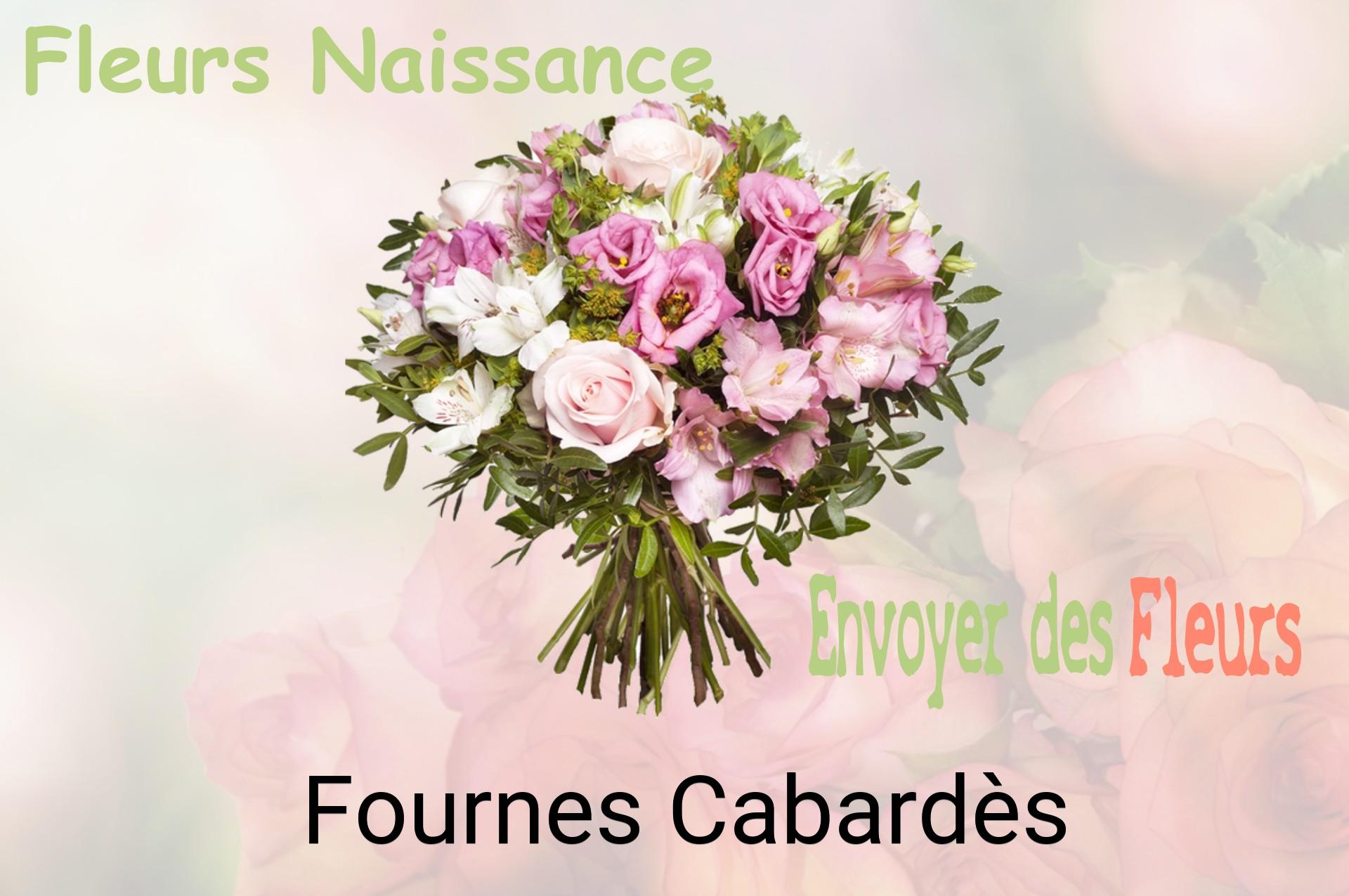 Bouquet de fleurs de naissance livré à Fournes-Cabardès